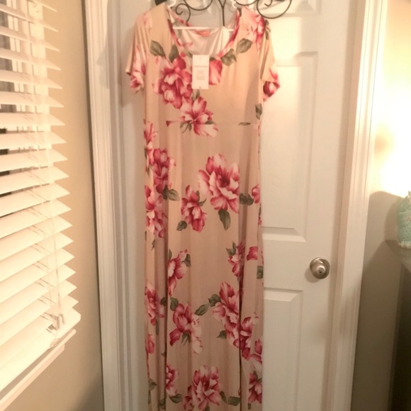 Hello Miz Maternity Maxi Dress Size L - Picture 2 of 8